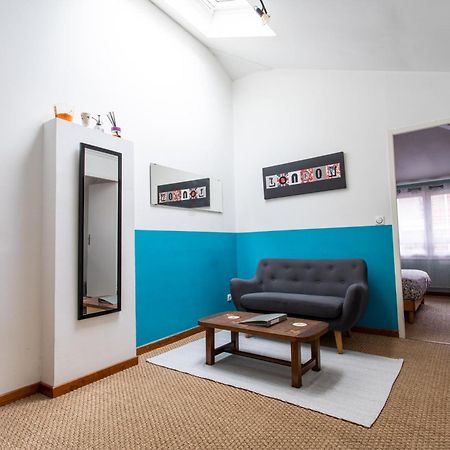T2 Toulouse 40M2, Lit Queen Size, Climatisation, Quartier Sympa, Terrasse المظهر الخارجي الصورة